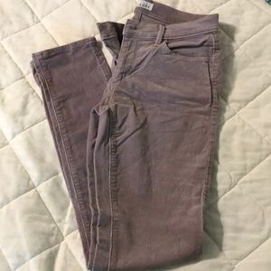 Corduroy skinny jeans